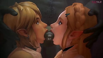 Preview 3 of Small Monster Cook Hd - Princess Zelda Slut Compilation