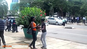 Preview 1 of Depikasex Vedio - Lesbian Pick Up Artist Dominates Black MILF She Just Met On The Street!