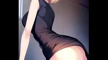 Preview 3 of Xxx Cok - blonde anime baddie sucking on your nuts asmr