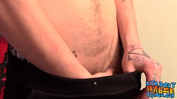 Preview 1 of Gren Fack Auto - Kinky straight thug Chad jerks off his big cock and cums