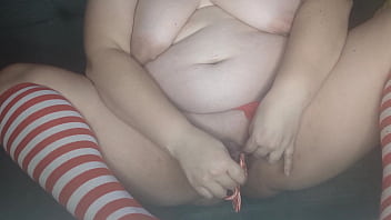 Preview 4 of Corian Xxx Video Dawonlod - 12 Candy Canes in Pussy Lunalustxxx