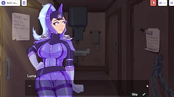 Preview 2 of Teen Creme Pie - Luna in the Tavern cutscenes