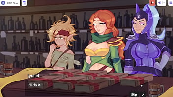 Preview 3 of Teen Creme Pie - Luna in the Tavern cutscenes