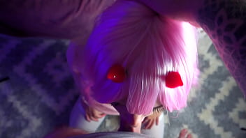 Preview 4 of Big Having - Zero Two sucks cock and gets cum on face - Sunako Kirishiki