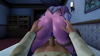 Preview 4 of Step Mom In Club - Sex with Widowmaker in Overwatch l Hentai uncensored