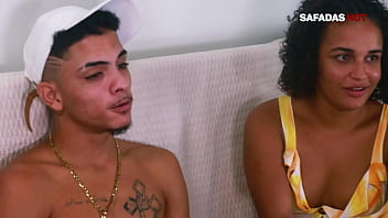 Preview 2 of Brazilian Amazon Vs Little Man - Novinho fodendo a gostosa safada