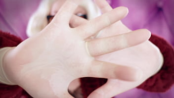 Preview 3 of Straight Lads Spanked - ASMR: latex medical gloves by Arya Grander - Safe For Work (SFW) video with great sounding close-ups