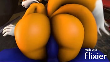 Preview 4 of Sxsi Pakistan - Tails Quicando No Sonic