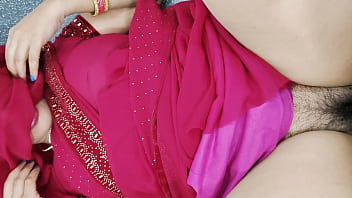 Preview 3 of Muscle Woman Handjob - bhabhi and devar fucking Red drass sex