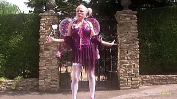 Preview 1 of Eva Ryan - Three babes dress like fairies and go to a park to have wild outdoor sex