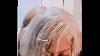 Preview 2 of Gina Valtena - Blondie sucks and slobs on that dick