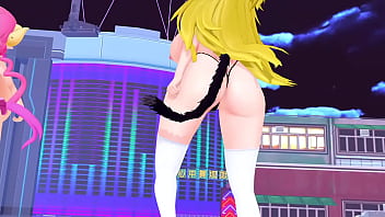 Preview 3 of Www Teen Bangs Mom Com - Tetonas wenorras de Iruru, Tina y Nyannyan