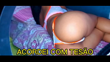 Preview 3 of Poya Spanish - POV: ACORDEI COM TES&Atilde_O MAS MEU NAMORADO N&Atilde_O AGUENTOU 5 MIN DE BUCETA QUENTE