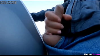 Preview 3 of Itsxxxx Video Jalsa - Paja arriesgada al aire libre en la moto - corrida