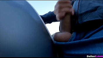 Preview 4 of Itsxxxx Video Jalsa - Paja arriesgada al aire libre en la moto - corrida