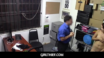 Preview 3 of Sarabi Ladki - GirlThief - Cute Teen Shoplifter Natalie Porkman Rough Fucked By Officer