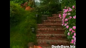 Preview 2 of Sunny Leon Fuking Sex Videos - Ripped gay couple banging wildly outdoors