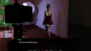 Preview 2 of A Dog Beeg Com Girls Six - Let&#039_s Play: Zoey&#039_s Christmas gift