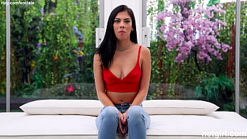 Preview 1 of Big Far Breast - Latina with perfect body takes a BWC loving it in every position