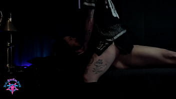 Preview 4 of Sister Berardr Sax - BleuBrutalRose - wiccan lust ... pentagrams ,  heels fetish and occult dark sex ...   horny interracial french hot couple ,  bbc ,  blowjob ,  milf ,  pawg ,  ass worship