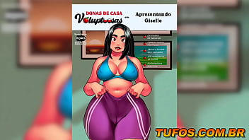 Preview 1 of Bottom Girls Blow - Ex-modelo gostosa com 125 cent&iacute_metros de bunda... Apresentando Giselle - Donas de Casa Voluptuosas EP3