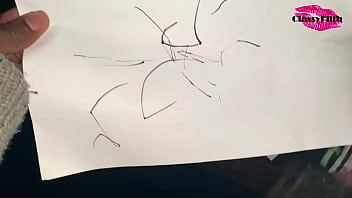 Preview 4 of Y Teach - Cracky signs her autograph with her ASS !!