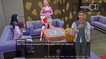 Preview 2 of A Shemail - Dildo Hero - Men take turns to fuck you at Costume party in the nightclub