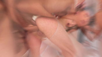 Preview 2 of Muslim Xxxii Video Com - SABRINA MILLER. First TP. DAP. 5 on 1   Pissing. LTP171
