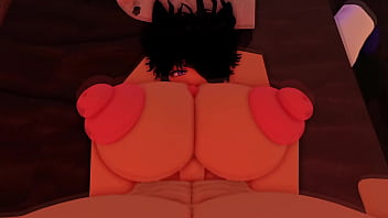 Preview 4 of Tube Porn Tube Gommi Com - Teaching her ass how to take a big white cock in Roblox