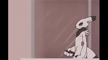 Preview 4 of Zazzer Net Fuck - A Male Renamon Masturbates