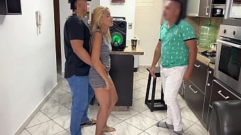 Preview 1 of Desi49 - Bailando Reggaeton con la Novia de mi Mejor Amigo y Le Froto mi Polla en su Culo al Frente de el NTR Netorare
