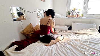 Preview 1 of X Proin - Echte Amateur Lesben Liebe Deutsch zwischen Lou Nesbit und Freundin