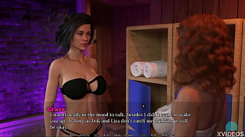 Preview 3 of Cojiendo Con Caballos - THE CABIN #17 &bull_ Juicy pussy on display in the sauna