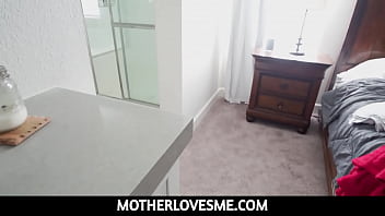 Preview 1 of Alexis Socks - My huge tits MILF stepmom Lexi Luna really wanted to get warm with my help