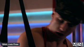 Preview 2 of Gana Sex Son - Michael Boston For First Time Workout With A Group &amp_ He Already Gets The Attention Of Finn Harding  -Follow and watch Finn Harding at www.men.com/finn