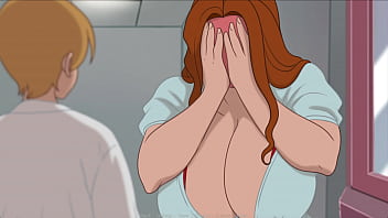 Preview 2 of Paksa Pelajar - The Secret of the House - Brunette Housewife gets stuck and fucked (Debra)