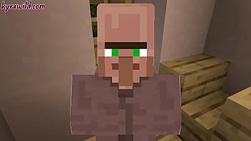 Preview 4 of Jilat Biji Kelentik - I Tried To Have Sex With A Minecraft Villager... But It Ended Up Being My Cuckold (Lewd Vtuber)