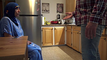 Preview 2 of Romantic Poran - British Business Man With Muslim Cleaning Maid