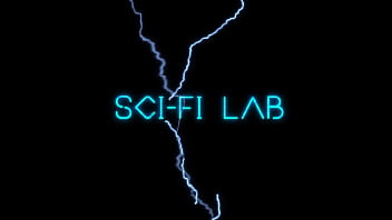 Preview 1 of Muff Girls - Space sex in the sci-fi lab. A hot young hottie has anal sex with a female dickgirl