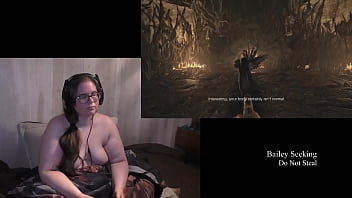 Preview 3 of Lily Sencer - Naked Resident Evil Village Play Through part 14