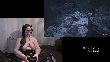 Preview 1 of Lily Sencer - Naked Resident Evil Village Play Through part 14