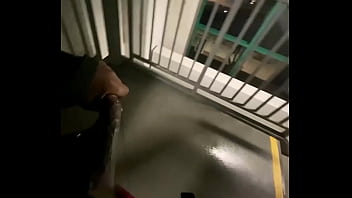 Preview 2 of Crista Zard - Stroking My Bbc Outside In The Rain