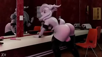 Preview 2 of Run From Scene - Asriel rides your cock like the good boy he is