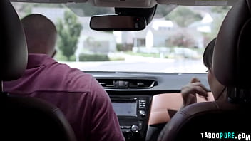 Preview 1 of Dyna Vendetta Anal - Skinny Emma Jade got anal fucked outdoor by Charles Dera. Mr. Charles arrives to pick up Emma while they drive and talk,  Mr. Charles stops the car as Charles likes to have sex with Emma