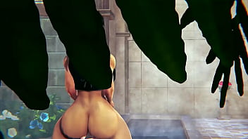 Preview 1 of Black Cock Cockold - Futa Hilda x Weiss