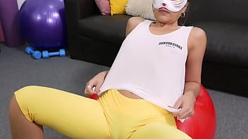 Preview 1 of Put Sperm In Her Vagina - Deep Cameltoe Big Ass Babe in Tight Yoga Pants