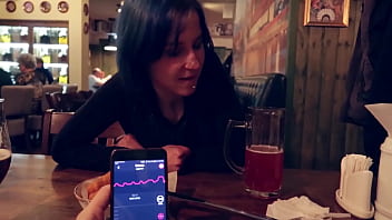 Preview 3 of Blond Beaver Hardcore - I took control of my stepsister&#039_s vibrator in the bar and brought her to orgasm.