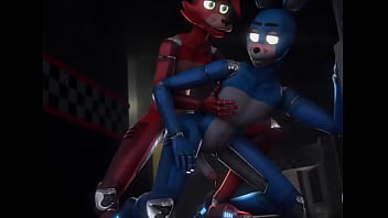 Preview 4 of British Mom N Son - Fnaf bonnie and foxy