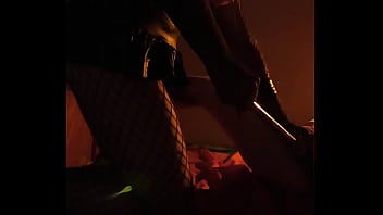 Preview 1 of Ohh Yes Mam - Perverted man use black dildo to destroy neighbor pussy