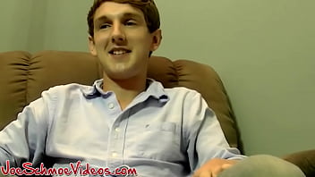Preview 2 of ChaCales - Young amateur Woody receives blowjob from mature man Joe